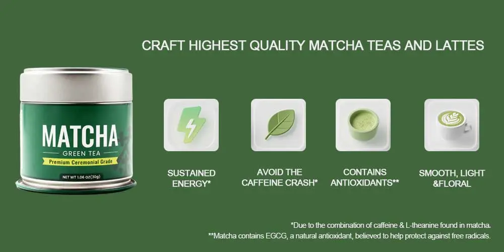 Making the highest quality matcha and latte