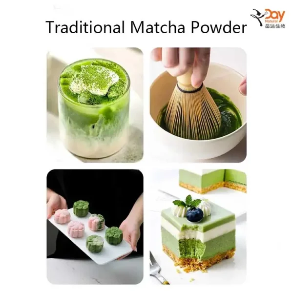 DayNatural traditional matcha pwoder application